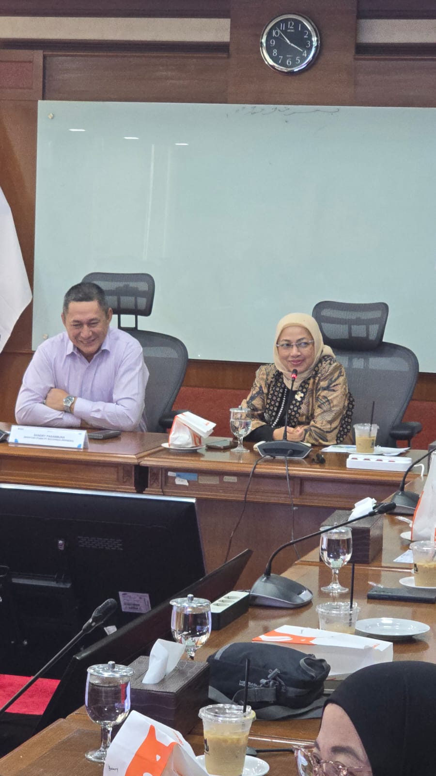 Pertemuan dengan Dirut Sucofindo